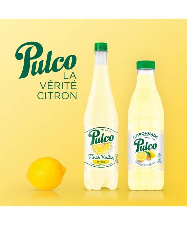 PULCO Refreshing Drink Fine Bubbles Lemon 1 L Bottle - Buy Online on GoSupps.com