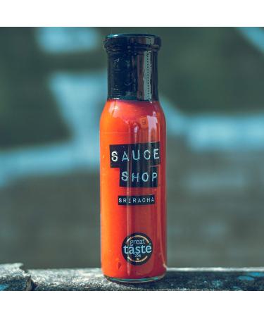 Sauce Shop - Sriracha - Award-Winning Hot Sauce Sriracha Sauce Perfect for Stir Fry Burgers Fries Yoghurt and Hummus 3 x 255g - Buy Online on GoSupps.com