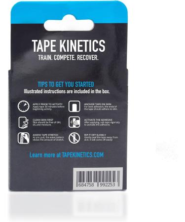 TAPE KINETICS Premium Kinesiology Tape | Waterproof & Latex-Free | 2 x 16.4 ft | Bali Blue - Buy Online on GoSupps.com