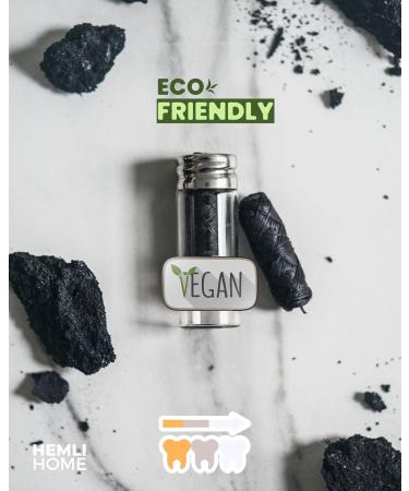 Buy Natural Charcoal Bamboo Dental Floss | Eco-Friendly Organic PFAS-Free & Reusable Floss - Buy Online on GoSupps.com