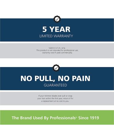 Wahl Lithium Powered Lighted Trimmer Model 5546-400 - Painless Nose, Ear, Brow & Facial Hair Detail Personal Trimmer - Buy Online on GoSupps.com