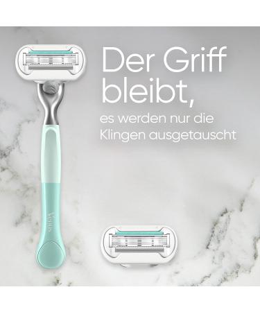 Gillette Venus V Edition Deluxe Smooth Sensitive Razor for Women - Includes 1 Razor Blade with 5-Fold Blades | Perfect Gift for Women - Buy Online on GoSupps.com
