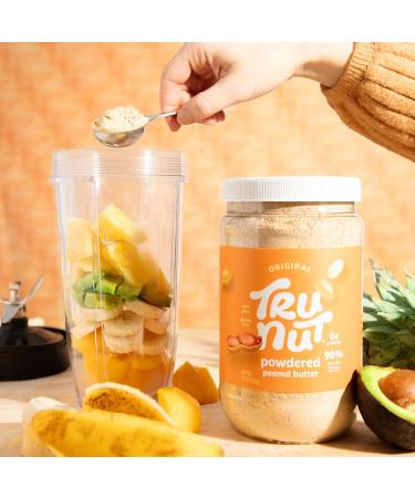 Buy Tru-Nut Peanut Butter Powder 453g - Vegan Gluten Free High Protein - Classic Taste - International Shipping Available - Buy Online on GoSupps.com