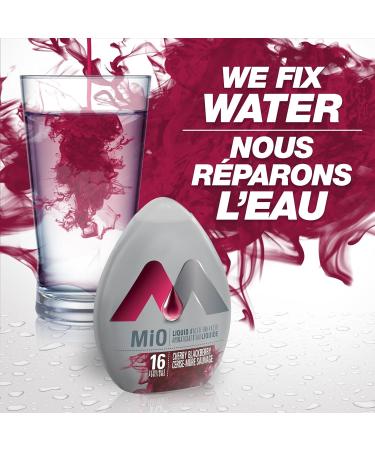 MiO Cherry Blackberry Liquid Water Enhancer 48ml (Pack of 12) 48 ml (Pack of 12) Cherry Blackberry (12 Pack) Water Enhancer - Buy Online on GoSupps.com