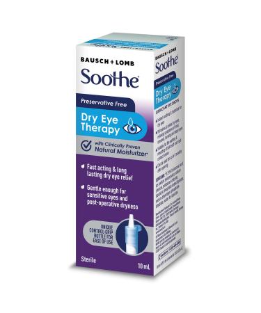 Soothe Preservative Free Eye Drops Moisturizing & Comforting Suitable for Sensitive Eyes Eye Drops for Daily Use 10 ML