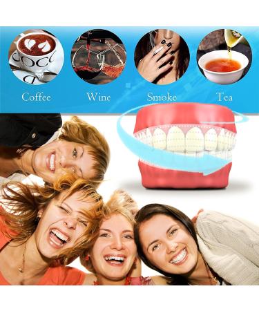 Rnitle Whitening Strips 28 Strips 56 Pieces Bright White-Strips Professional White Teeth Strips for Teeth Whitening Non-Sensitive Formula Mint Flavor - Buy Online on GoSupps.com