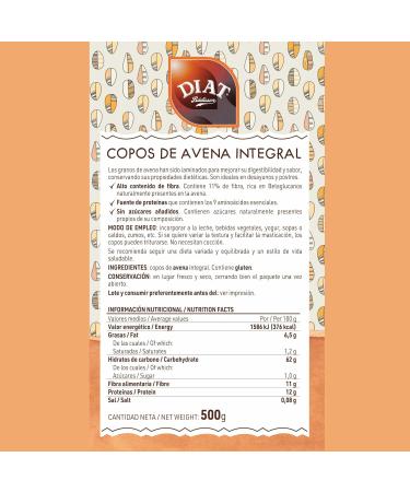 Oat flakes - Diet Radisson 500g - Buy Online on GoSupps.com