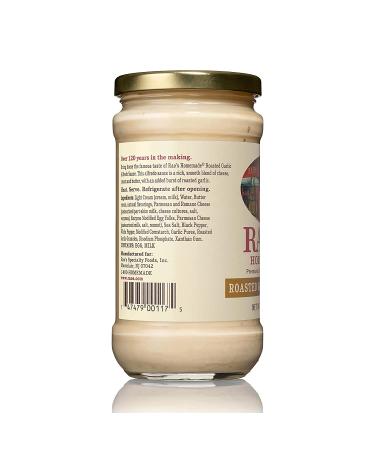 Rao's Homemade Roasted Garlic Alfredo Sauce - 15 oz | Rich & Creamy Pasta Sauce | Keto Friendly & Carb Conscious | Premium Quality Blend of Parmesan & Romano Cheese - Buy Online on GoSupps.com