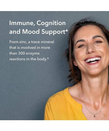 Zinc Citrate 50mg Capsules - Immune, Mood, Bone Support - 60 Vegetarian Capsules - Buy Online on GoSupps.com