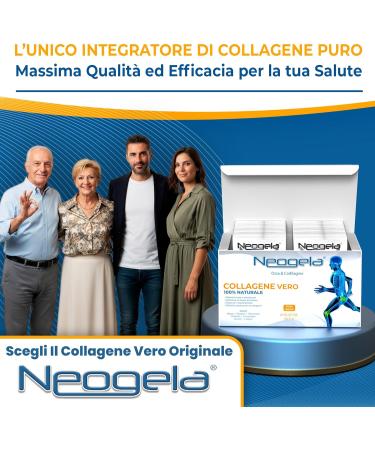  Neogela 98% pure collagen (140g natural product) - Buy Online on GoSupps.com