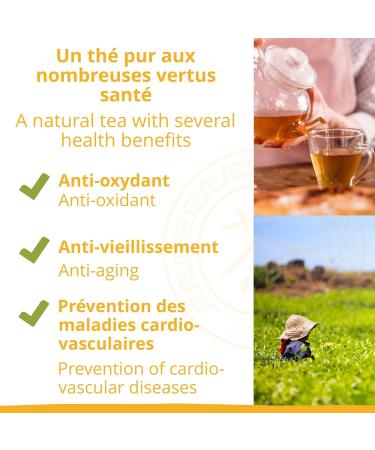  Khla KHLA Organic Liquorice White Tea with Flavoured Liquorice - Loose Metal Box 25 g - Certified Organic Agriculture - Asian Tea - Buy Online on GoSupps.com