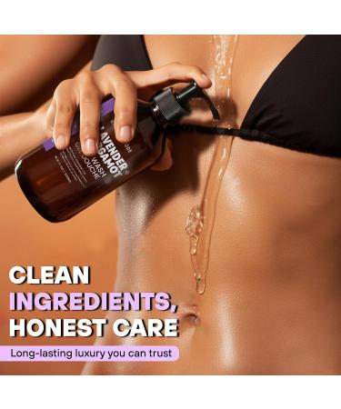 Bloom & B de Lavender + Bergamot Body Wash Gel With Pure Essential Oils Aloe & Glycerin Sulfate-Free Plant-Based & Calming Gentle Daily Cleanse No Dyes/No Artificial Scents 16.9 fl oz - Buy Online on GoSupps.com