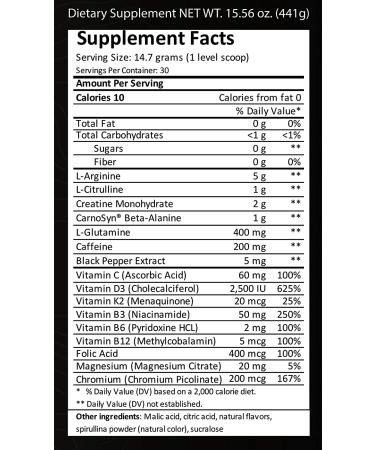MTN OPS Yeti Monster Pre-Workout Powder Energy Drink - Blue Raspberry 30-Serving Tub - Buy Online on GoSupps.com