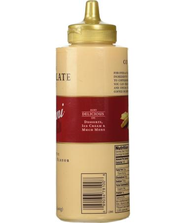 Torani Hazelnut Classic Flavour Syrup 750 Milliliter & White Chocolate Squeeze Sauce 16.5 Fluid Ounce (1 pack) - Buy Online on GoSupps.com