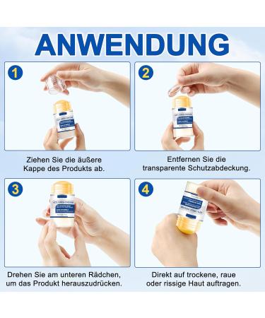 MrCuvaryas Foot Cream Stick Foot cream very dry feet calluses moisturizing foot cream very dry feet - Buy Online on GoSupps.com