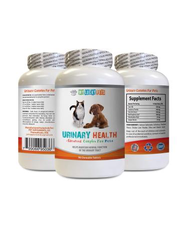 cat Urinary Health Treats - Pets Urinary Health Complex - for Dogs and Cats - Advanced Bladder Support - cat Cranberry Treats - 1 Bottle (90 Treats)