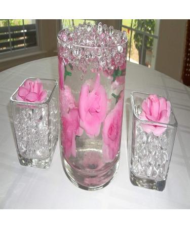 20,000 SooperBeads Clear Vase Filler Gems for Wedding Centerpieces & Decor - Water Growing Gel Pearls for Plants, Sensory Play & more - Buy Online on GoSupps.com