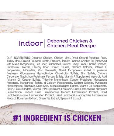 Wellness Complete Health Grain-Free Indoor Chicken Dry Cat Food - 2.25 lb Bag - Buy Online on GoSupps.com