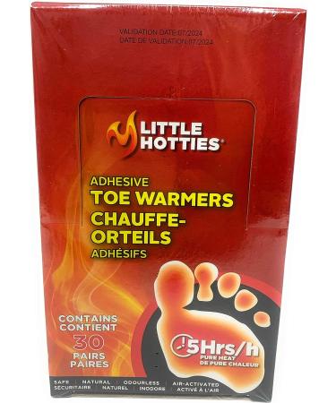 Little Hotties Adhesive Toe Warmers  30 Pairs 30 Count (Pack of 1) - Buy Online on GoSupps.com