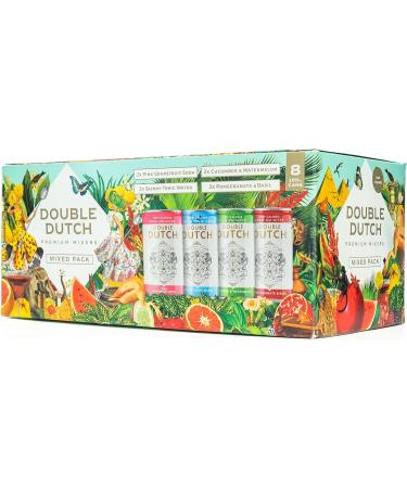 Double Dutch Mixed Pack 8 x 150ml Cans - Buy Online on GoSupps.com