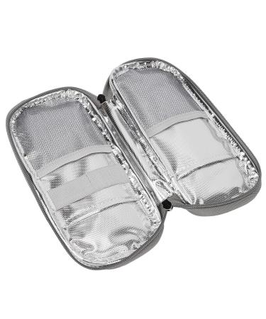 Diabetic Insulin Cooler Bag - Portable Travel Case for Insulin Pen Supplies (Begonia Flower) - Buy Online on GoSupps.com