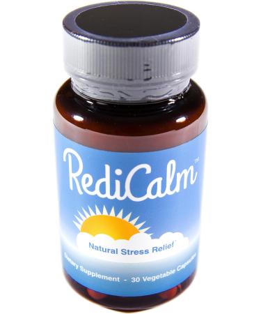 RediCalm Natural Stress Relief Supplement - Non-GMO, Vegan, Gluten-Free - Buy Online on GoSupps.com