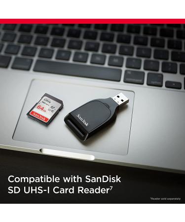 SanDisk 64GB Ultra SDXC UHS-I Memory Card - Up to 140MB/s Speed - Full HD - SDSDUNB-064G-GN6IN - Buy Online on GoSupps.com