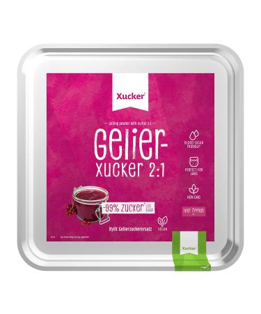 Xucker Gelierxucker 2:1 - Vegan Low-Sugar Gelling Alternative for Jam & Jellies (4kg) | Xylitol Birch Sugar - Buy Online on GoSupps.com