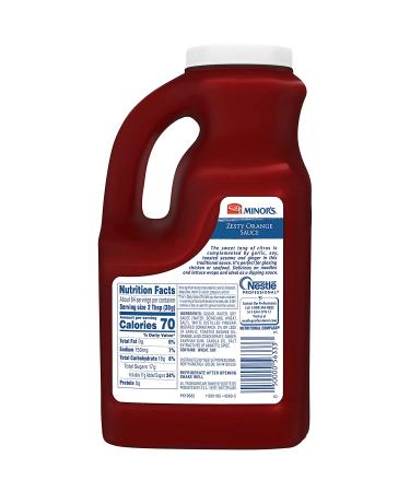 Minor's Zesty Orange Stir Fry Sauce & Glaze 5 lb 6.4 oz Bulk Bottle - Buy Online on GoSupps.com