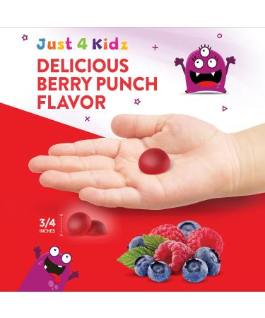 Nature's Truth Kids Multivitamin Gummies with Probiotics | 120 Count | Berry Punch Flavor | Vegetarian, Non-GMO & Gluten Free Supplement - Buy Online on GoSupps.com