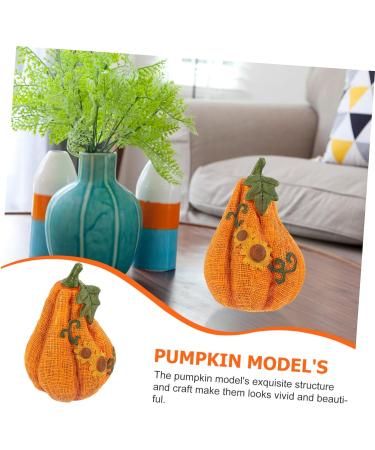 LIFKICH Resin Pumpkin Model Harvest Pumpkin Fall Pumpkin Centerpiece Pumpkin Decorations for Home Lifelike Pumpkin Thanksgiving Day Decorations for Home Pumpkin Figurine Vegetable Wedding Orange 18X12X12CM - Buy Online on GoSupps.com