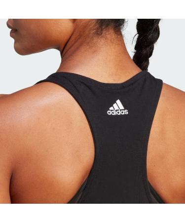 Buy adidas Female Adult Essentials Loose Logo Tank - 1-Pack L Black/White | Shop Internationally for Style & Comfort - Buy Online on GoSupps.com