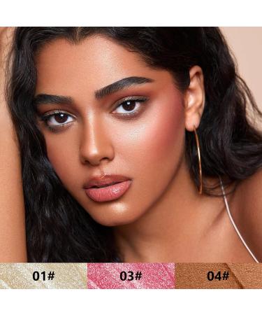 3PCS Contouring Stick Set - Highlighter, Bronzer, Blusher | Non-Greasy & Waterproof | Lightweight Face Contour | 90.00g Pack - Buy Online on GoSupps.com