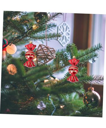 Zerodeko 8pcs Candy Pendant Xmas Candy Holiday Tree Ornament Christmas Hanging Pendant Stuffing Child Mint - Buy Online on GoSupps.com
