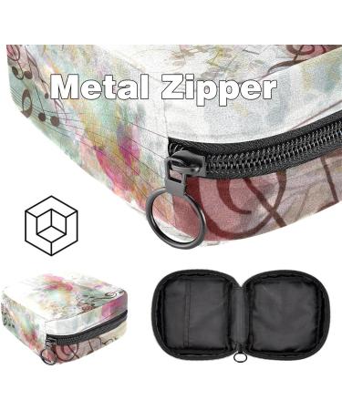 Shop Stylish Women's Binding-Up Bags - Music Note Design Zip Pocket Menstrual Storage - Multi05 - Buy Online on GoSupps.com