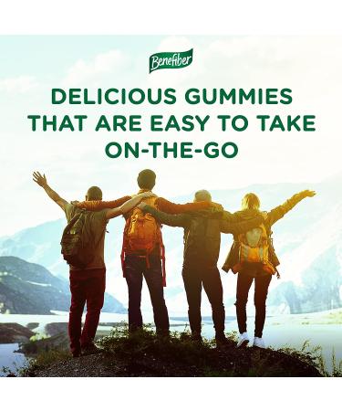 Benefiber Prebiotic Fiber Gummies - 81 Count Assorted Fruit Flavor | Digestive Health Supplement - Buy Online on GoSupps.com