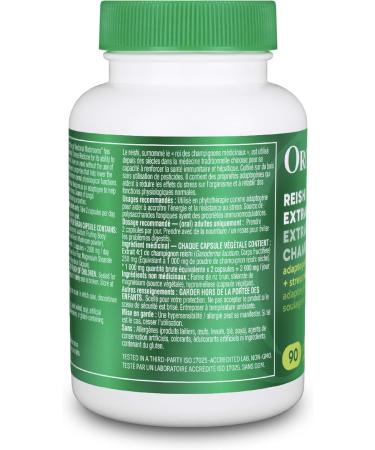 Organika Mushroom Extract- REISHI 250MG 90 VCAPS 90 count (Pack of 1) - Buy Online on GoSupps.com