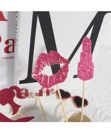 Blopee Cupcake Toppers Princess Cupcake Toppers for Girls Birthday Pink Cupcake Decorations for Birthday Party 12 pcs Cupcake Decor for Bridal Baby Shower Birthday Wedding Themed Party Decorations pink cupcake toppers Mixed1-pink1 - Buy Online on GoSupps.com