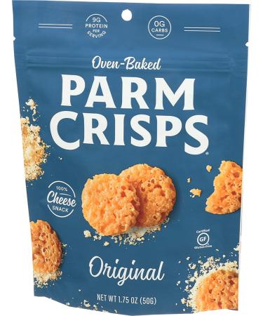 ParmCrisps Original Flavor 1.75 oz - Crispy Parmesan Cheese Snack - Buy Online on GoSupps.com
