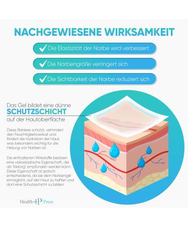  Health Press Health Press Healing Gel 20ml Ointment Scar Gel Reduces Scar Visibility Cream Scar For All Types Of Scars Care Scars Cream Scar Cream Scar Adult - Buy Online on GoSupps.com