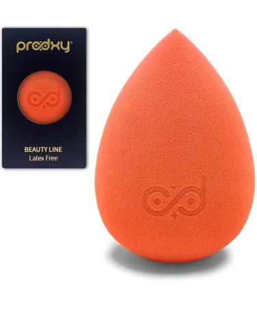 Prodxy Orange Makeup Blender Sponge | Latex-Free Streak-Free Application for Liquid Powder & Creams | Vegan & Cruelty-Free | International Shipping Available - Buy Online on GoSupps.com