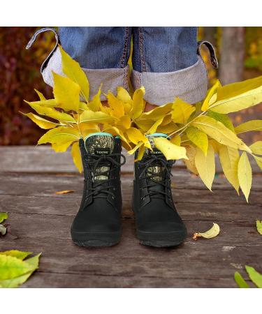 TIDEWE Women's Lace Up Mid Calf Rain Boots - Waterproof Insulated Hunting Boots in Next Camo G2 - Size 7 - Buy Online on GoSupps.com