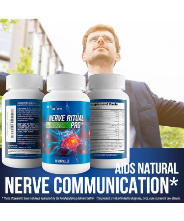 Nerve Ritual Pro - Neuropathy & Memory Nerve Support - Our Best Nerve Regen & Memory Supplement - Complex B12 Nerve Relief Ritual & Brain Ritual Memory Support - Presgera Nerve Alive Ritual - Buy Online on GoSupps.com