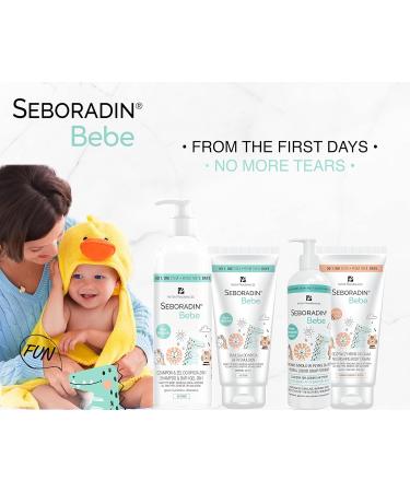 Seboradin Bebe Lotion Lavante Hydratante Intensive pour B b s Enfants et Personnes Ayant une Peau Sensible S che et Atopique Nettoyage Doux Soins pour B b s d s le Premier Jour 200 ml - Buy Online on GoSupps.com