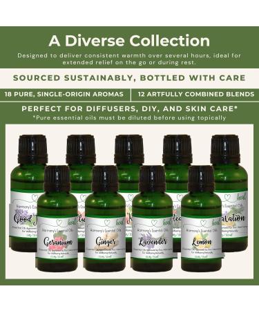 H.E.A.L.'s Relaxation Essential Oil Blend Lavender Bergamot & Orange 1oz - Buy Online on GoSupps.com