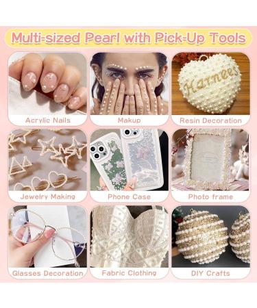 2000 Crystal White Nail Rhinestones - SS5-SS10 K9 Glass Glitter Gems for Nail Art & Makeup - Buy Online on GoSupps.com