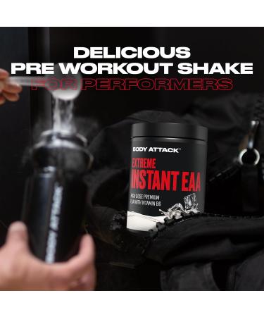  Body Attack Body Attack Nutrition - Extreme Instant Eaa (500g) - EAA - 9461mg EAA - Ice Tea Peach - Buy Online on GoSupps.com