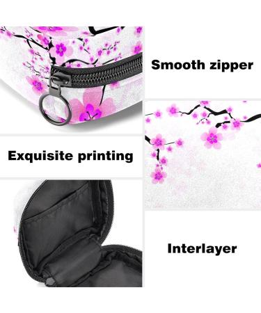 Storage Bags for Women's Bandages & Menstruation Cups | Japanese Cherry Blossom Design | Portable & Stylish Storage Solutions - Buy Online on GoSupps.com