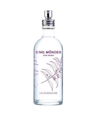 Cinq Mondes Eau De Bengalore Fresh Aromatic Mist 3.4 Fl.Oz - Body Spray - Mist For Home Linens And Pillows - Warm Fragrance With Vanilla And Cardamom