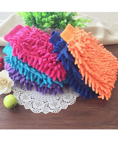 Dishwashing Gloves Double Sided Superfine Fiber Washable Gloves Care Cleaning Gloves Washing Bowls Gloves Tools 1 - Buy Online on GoSupps.com